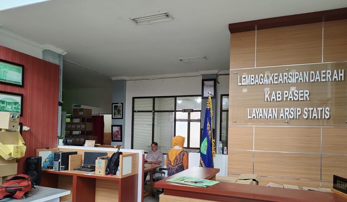 WAKIL PROVINSI: DKP Paser menjadi perwakilan Kaltim dalam persaingan meraih predikat tata Kelola kearsipan terbaikd I level nasional.