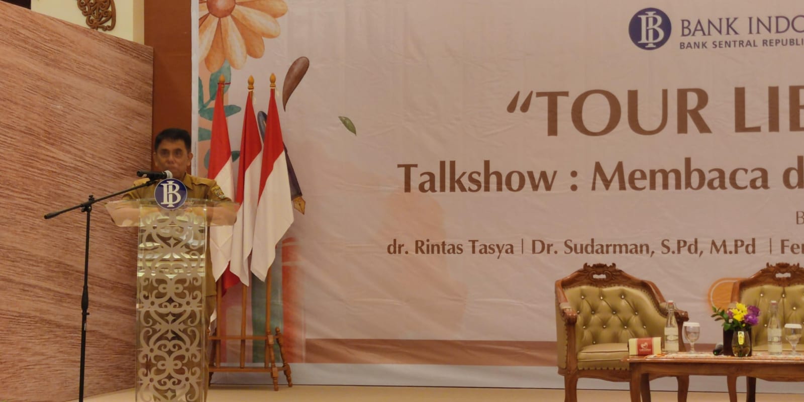 TUGAS BESAR: Taufik berharap melalui serangkaian kegiatan yang digelar DPK Kaltim selama ini, bisa berdampak positif langsung terhadap minat baca dan berliterasi masyarakat.