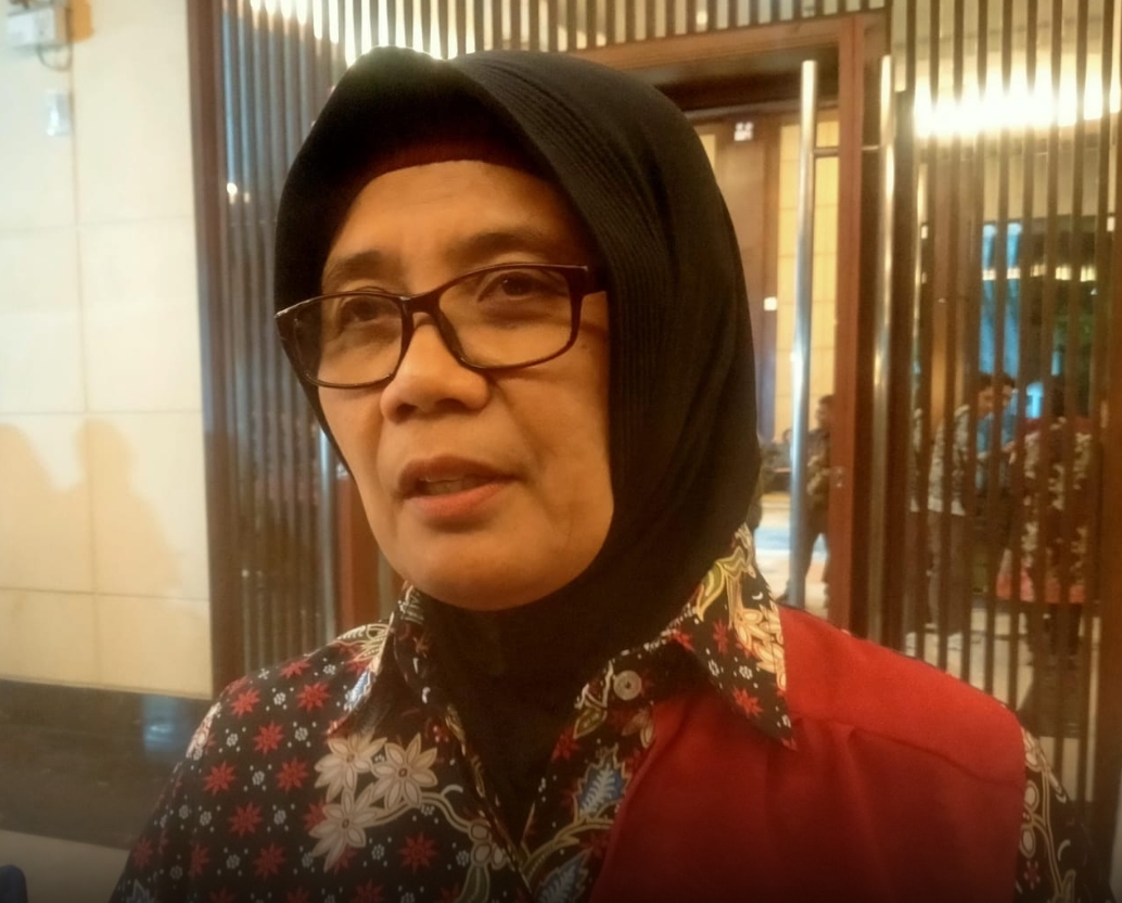 RINGKAS: Yekti Utami merasakan manfaat dari keberadaan aplikasi Srikandi yang memudahkan mereka dalam urusan administrasi.