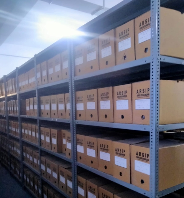 TUGAS BESAR: Pengarsipan menjadi tindakan penting dalam memastikan keawetan sebuah dokumen penting.