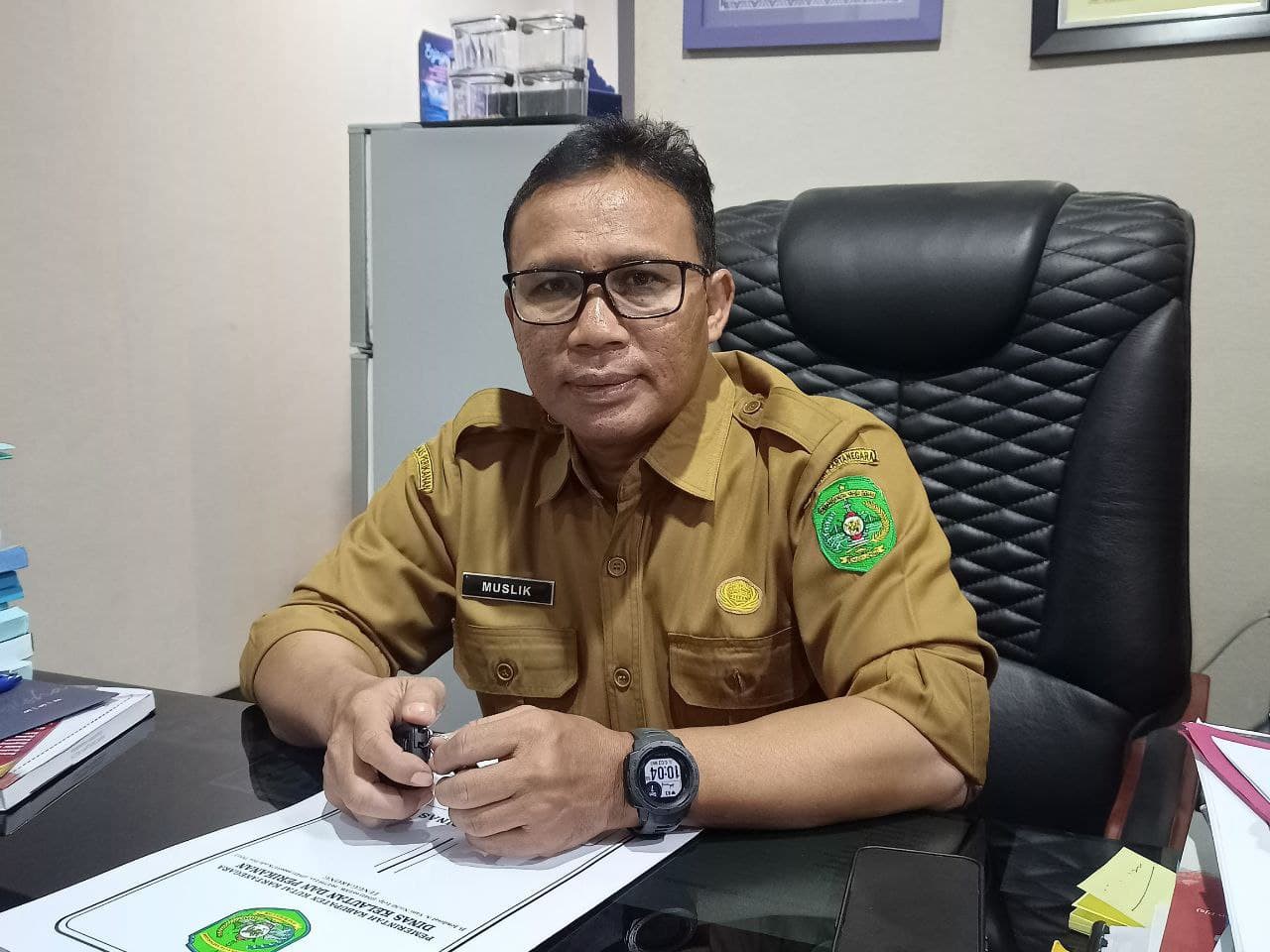 Foto: Muslik, Kepala DKP Kukar