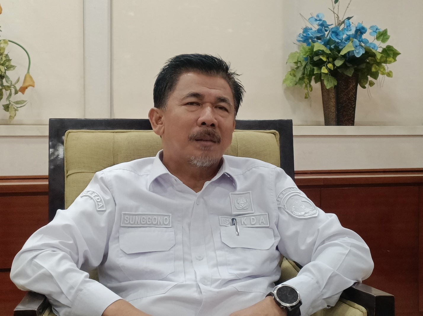 Foto: Sunggono, Sekda Kukar