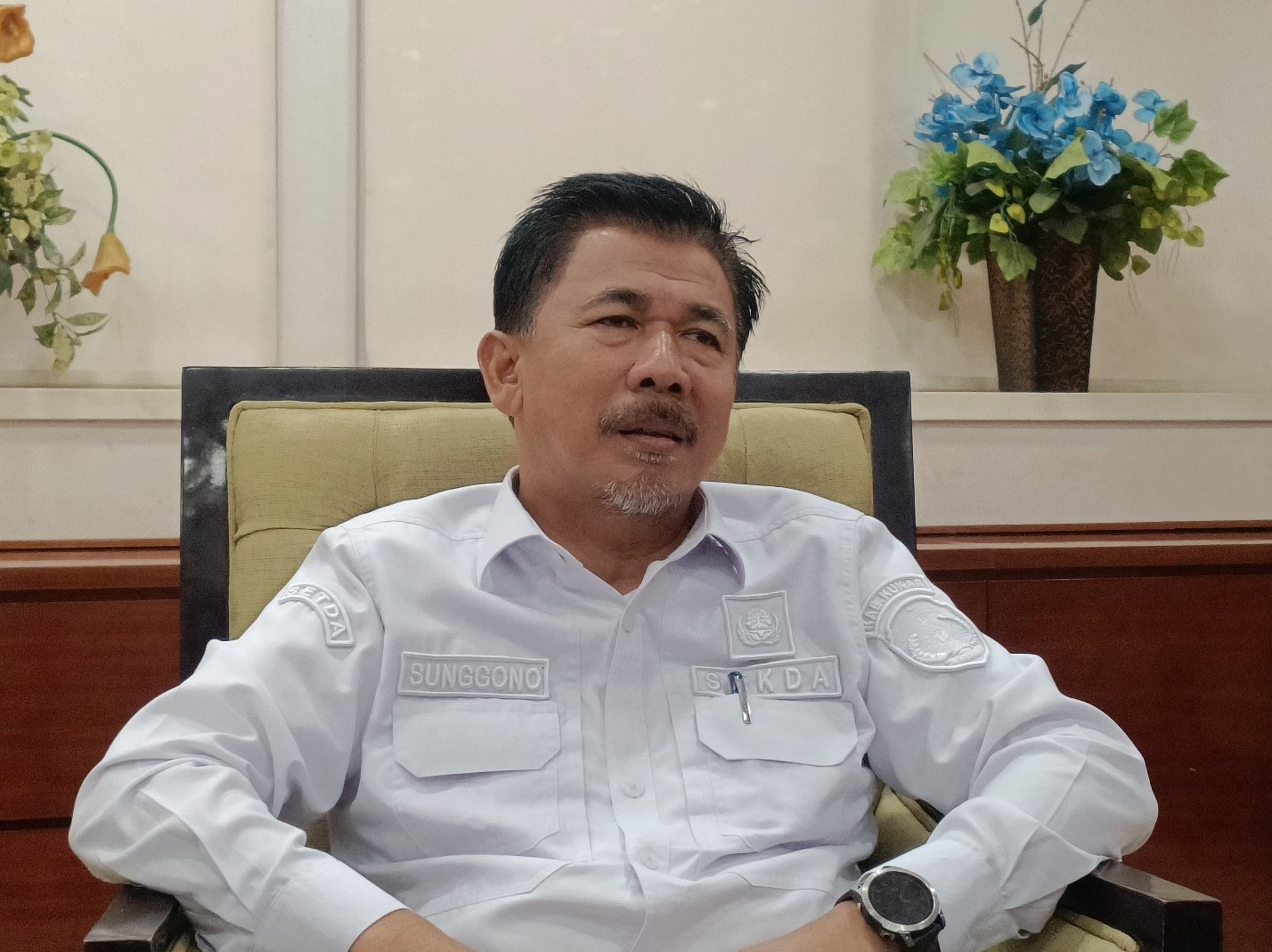 Foto: Sunggono, Sekda Kukar