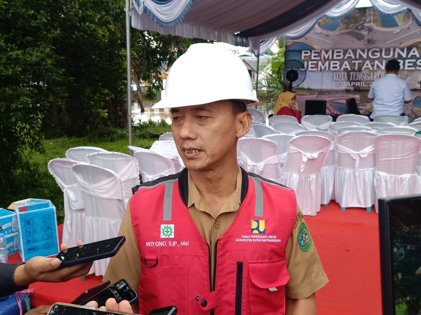 Foto: Wiyono, Kepala Dinas PU Kukar