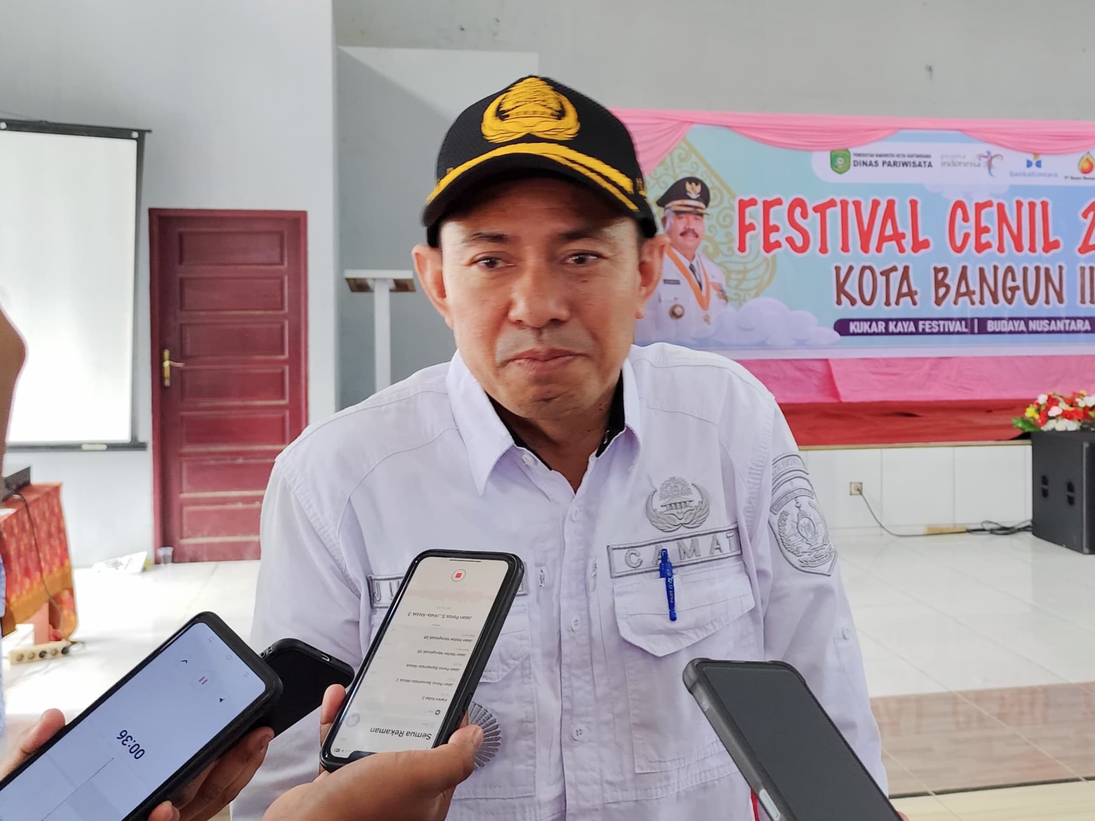 Foto: Zulkifli, Camat Kota Bangun Darat