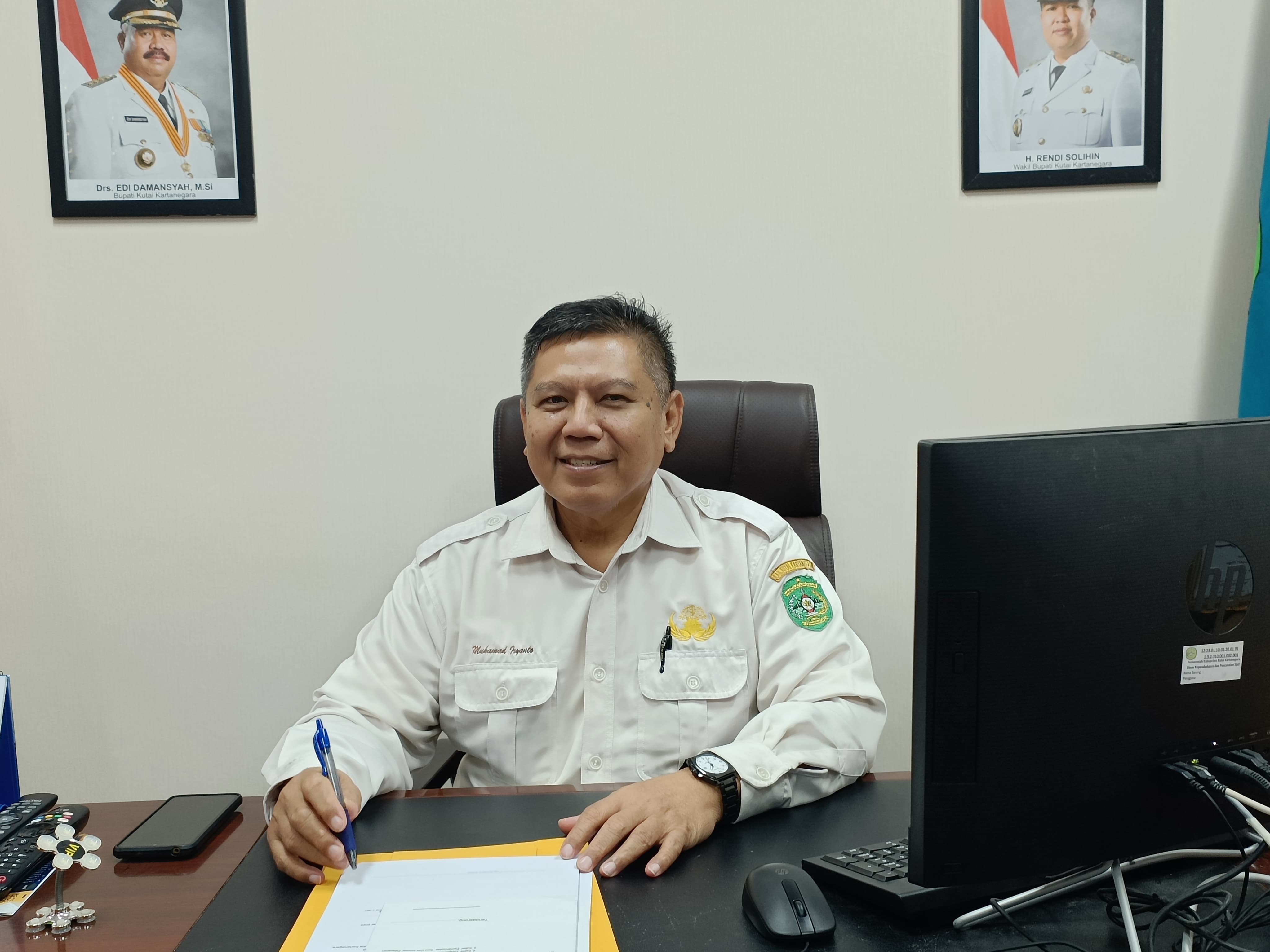 Muhammad Irianto, Kepala Disdukcapil Kukar