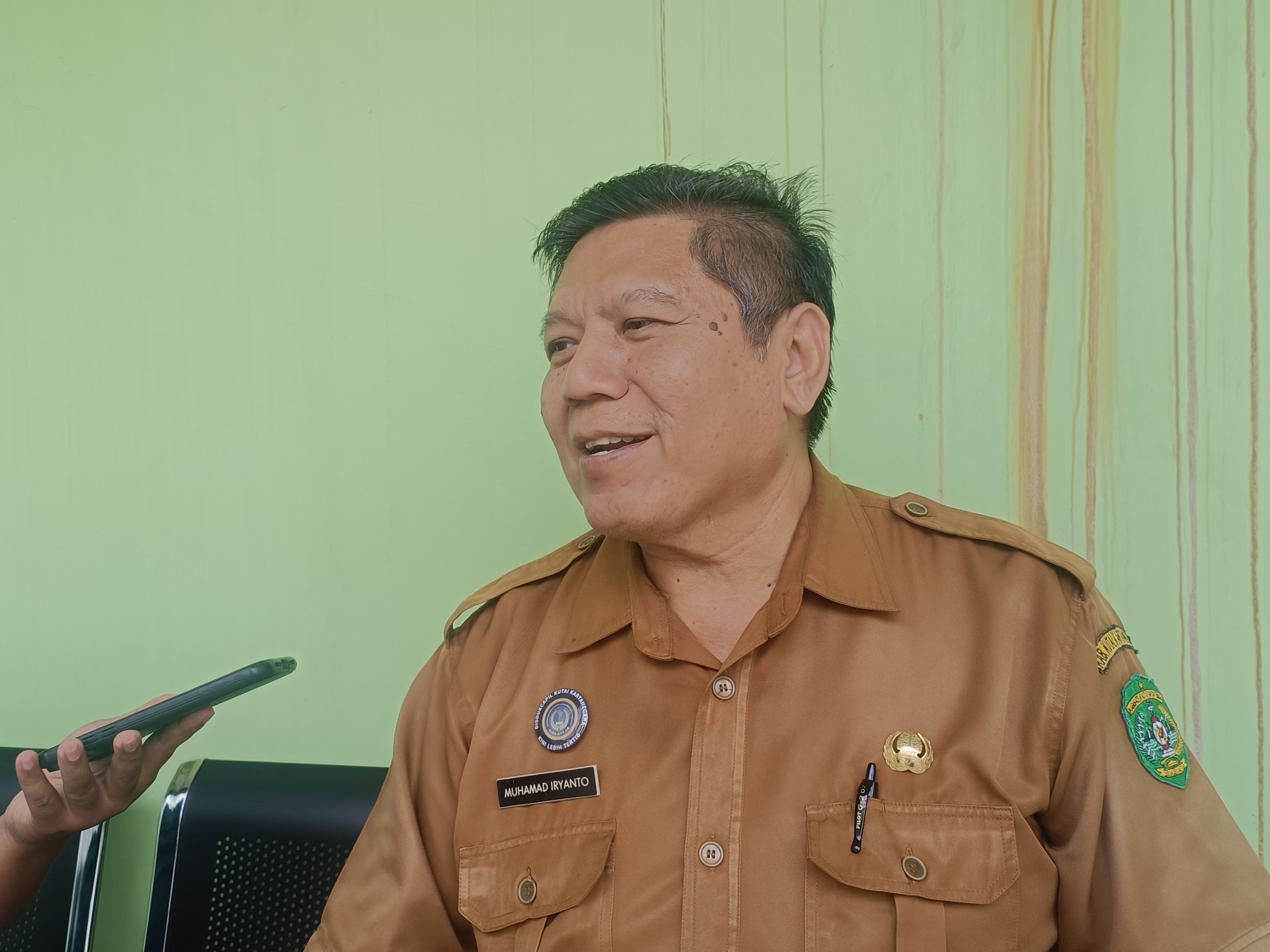 Muhammad Irianto, Kepala Disdukcapil Kukar
