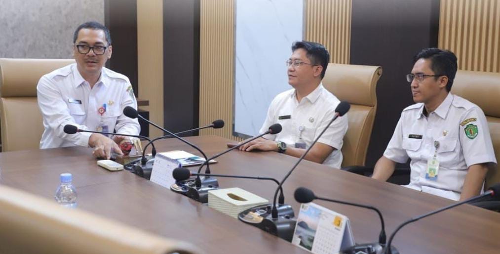 BSSN melakukan kunjungan ke Diskominfo Kaltim (IST)