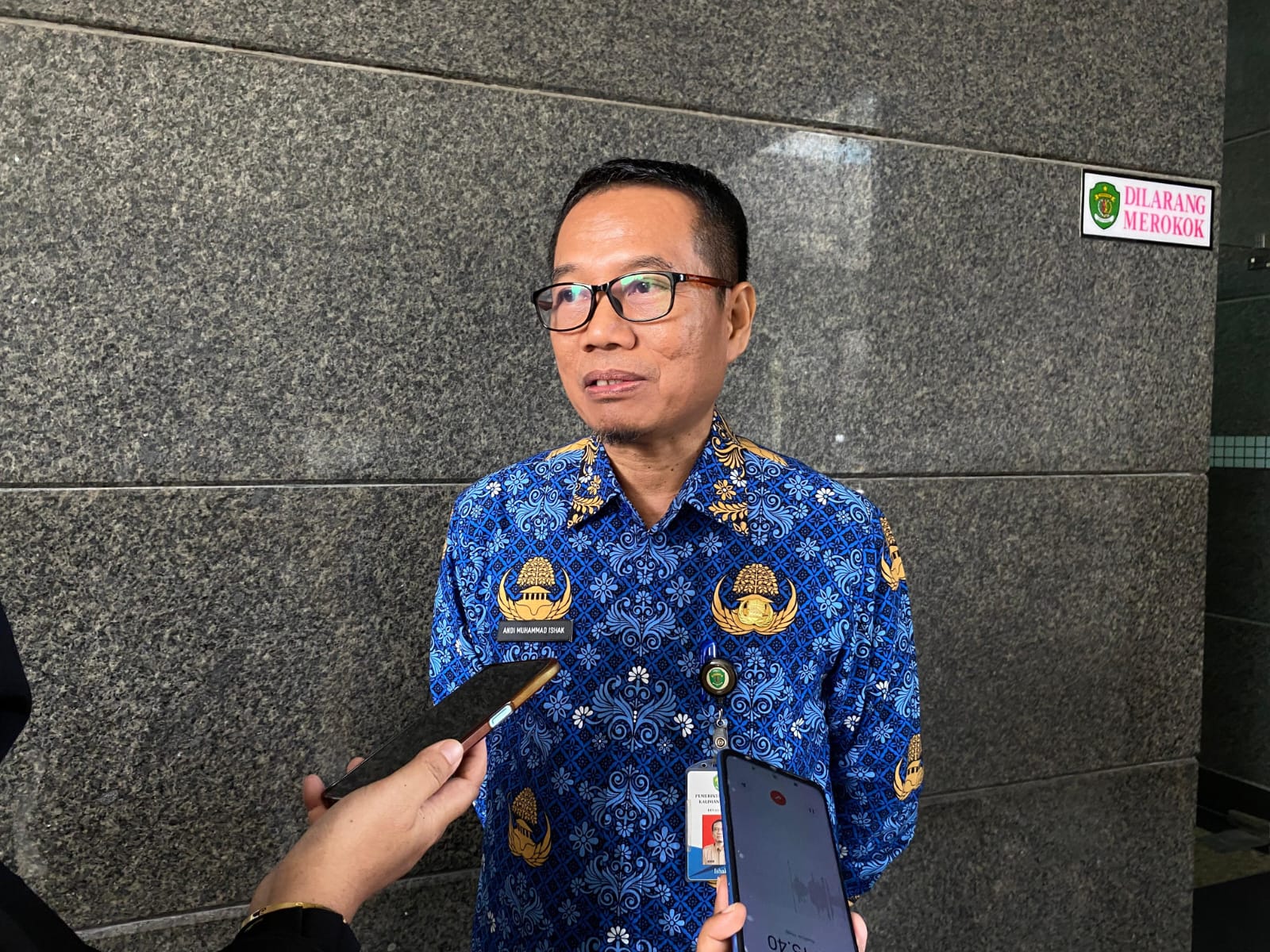 Kepala Dinas Sosial Kaltim, Andi Muhammad Ishak