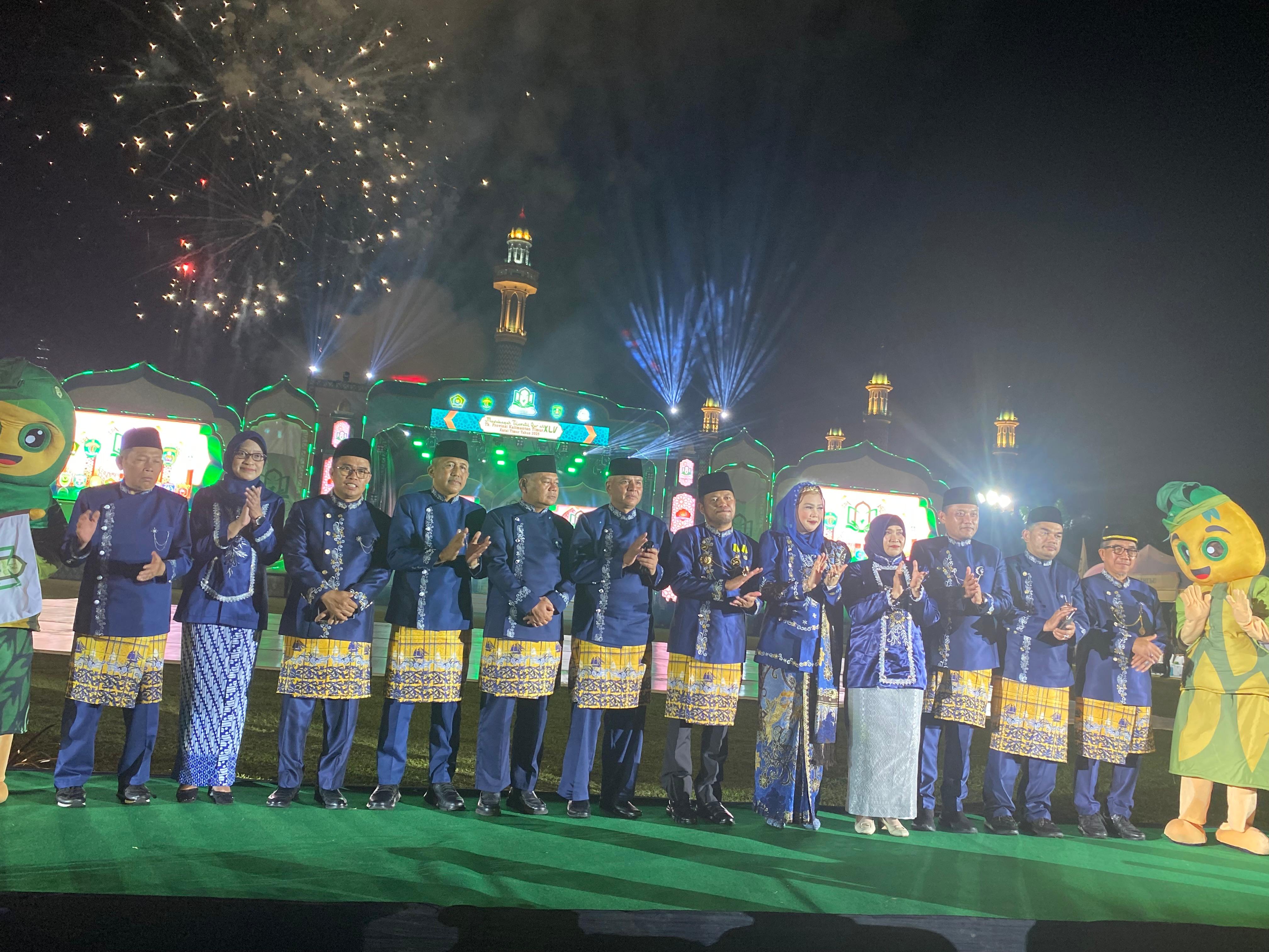 Suasana Pembukaan Musabaqah Tilawatil Quran (MTQ) ke-45 tingkat Provinsi