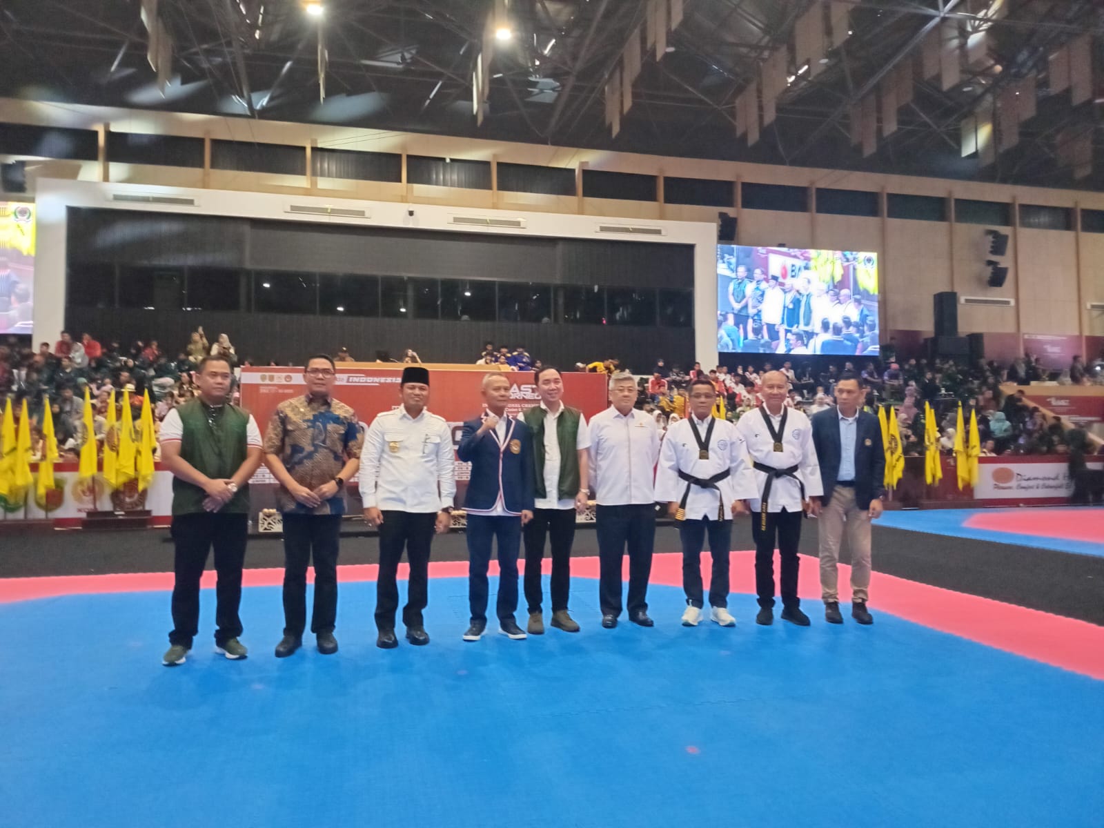 2nd East Borneo International Taekwondo Championship resmi digelar di GOR Segiri Samarinda, Kamis (17/7/2025)