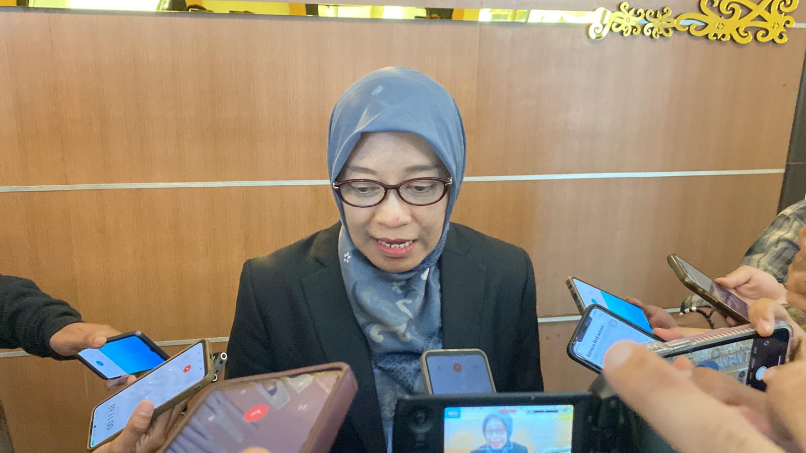 Sekretaris Daerah Provinsi Kaltim, Sri Wahyuni