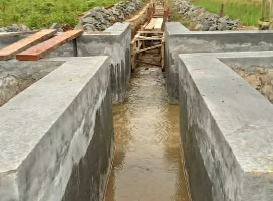 Ilustrasi pembangunan irigasi