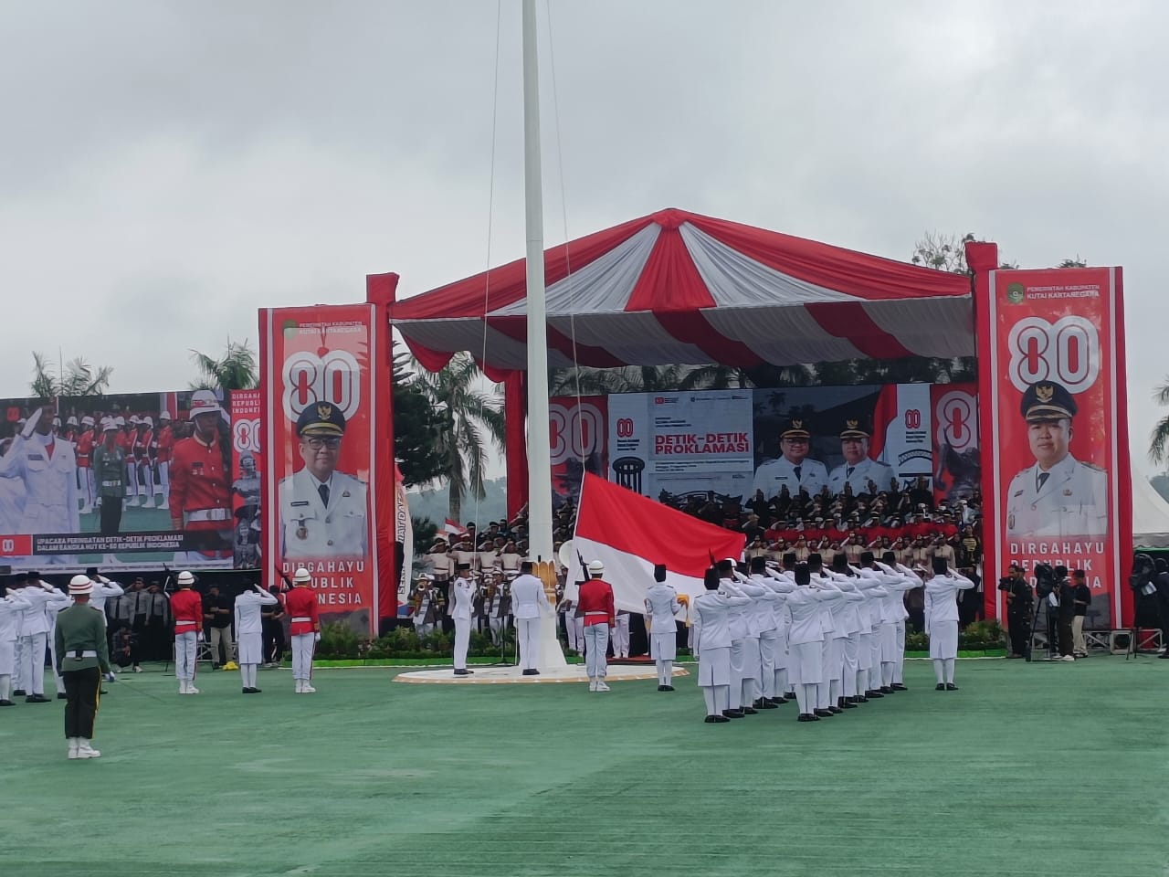 kegiatan upacara bendera
