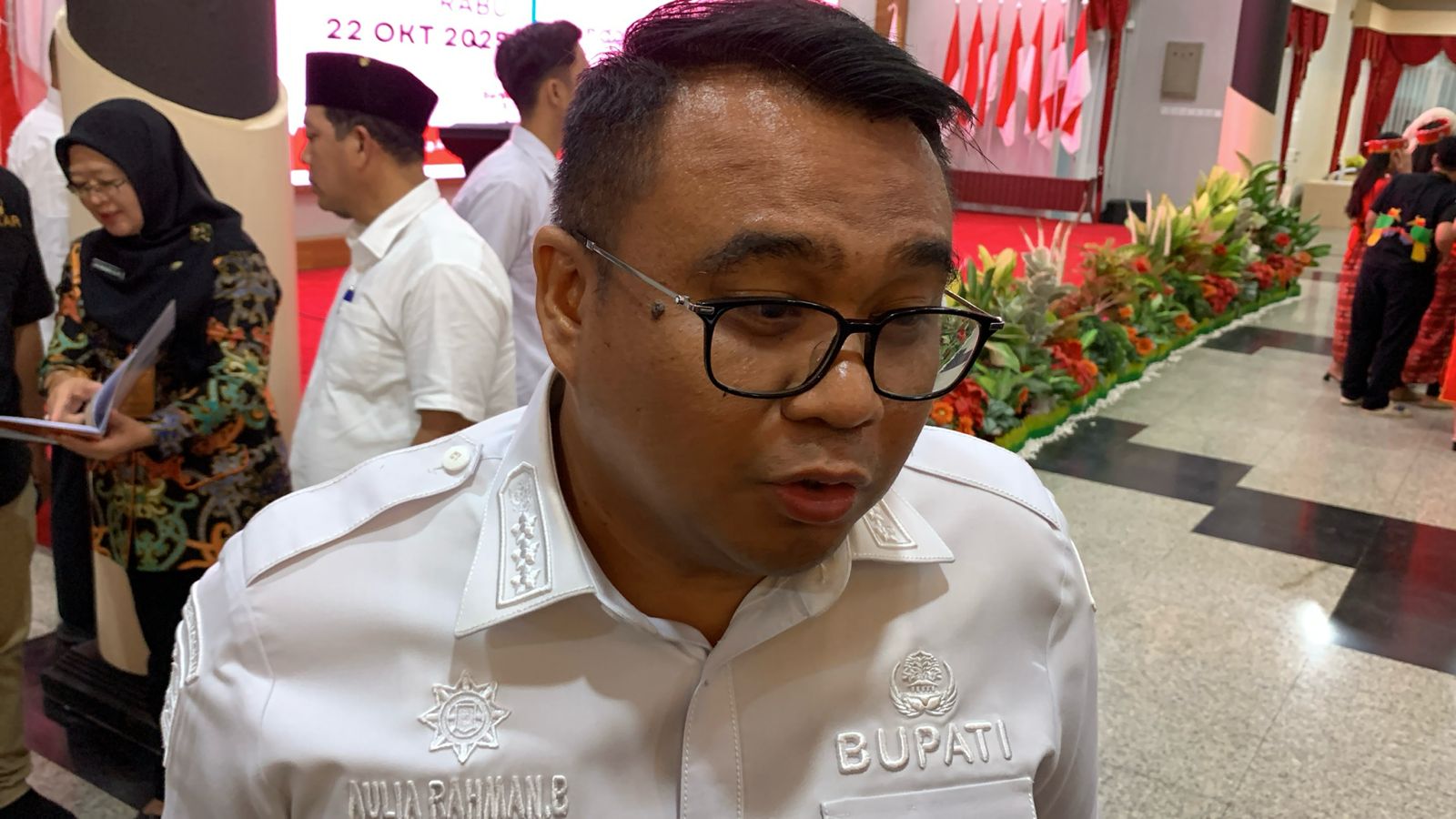 Bupati Kukar Aulia Rahman Basri. (garispena)