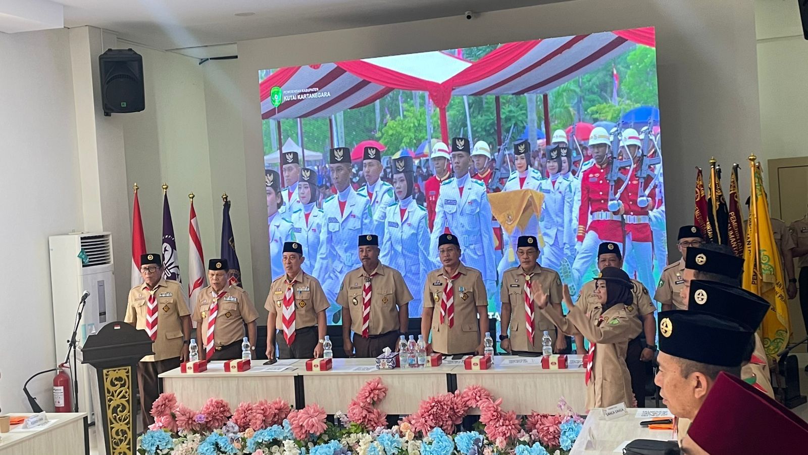 Muscab Pramuka Kukar. (garispena)