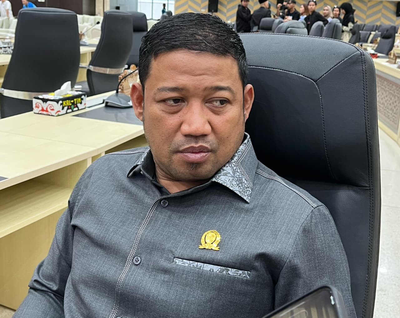 Fuad Fakhruddin, Anggota Komisi IV DPRD Kalimantan Timur.