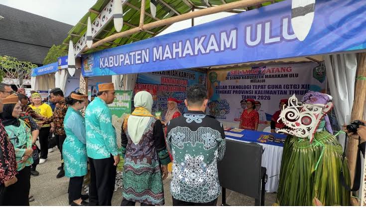 Wakil Bupati Mahulu Suhuk di malam penutupan Gelar TTG Ke-12 Tingkat Provinsi Kaltim